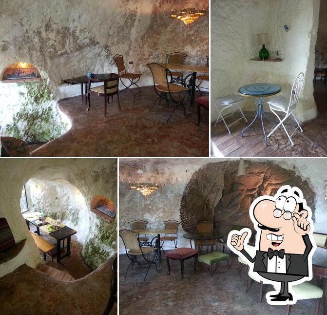 Gli interni di Grotta dei Germogli