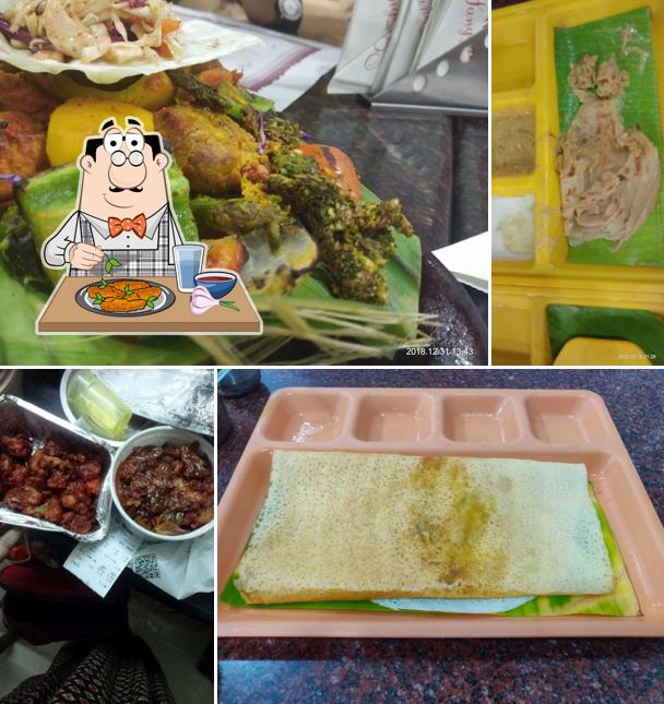 Chicken wings at Hotel Annapoornaa