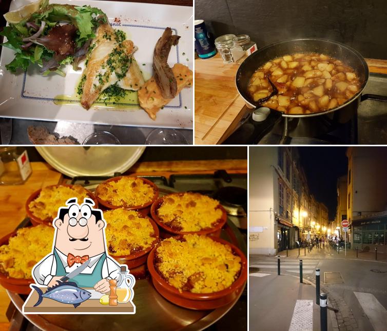 Saumon grillé à L'écailler des Carmes