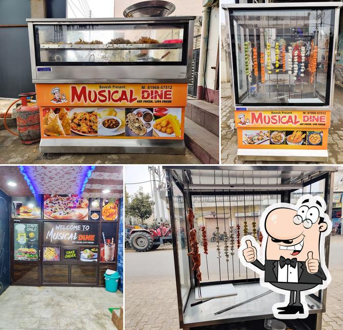 See this pic of Musical Dine Fast Food Restaurant