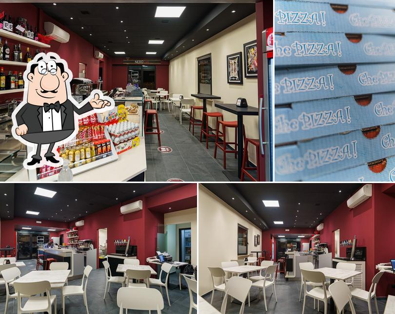 Gli interni di Bar Pizzeria Nero Cafè