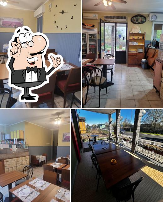 Gli interni di Pizzeria LA SANTA LUCIA