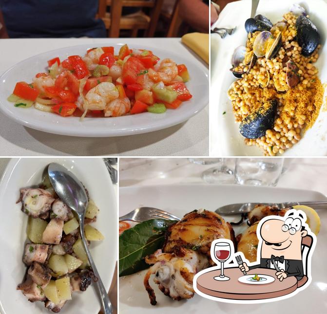 Cibo al Ristorante Da Barbara di Asuni Lazzaro e C