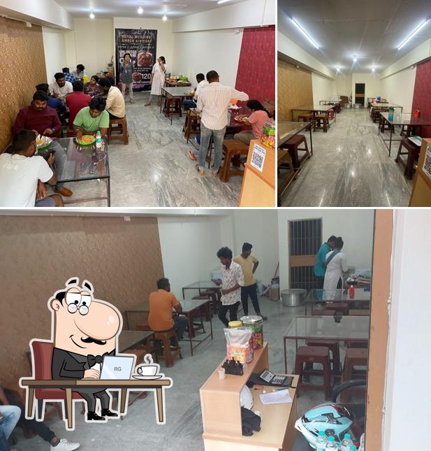 The interior of Unlimited biryani 99