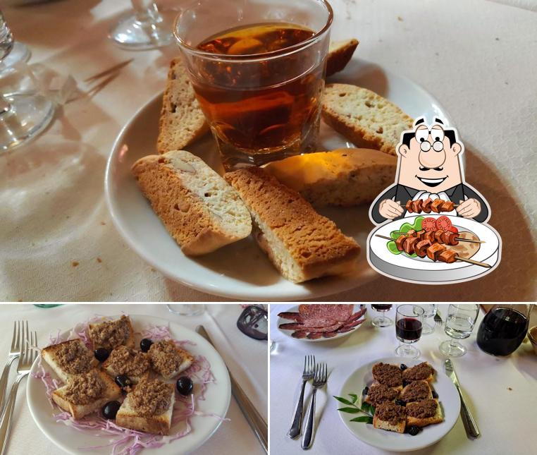 Platti al Ristorante Il Castagno da Nichi