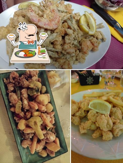 Calamari fritti al Ristorante La Locanda del Corsaro