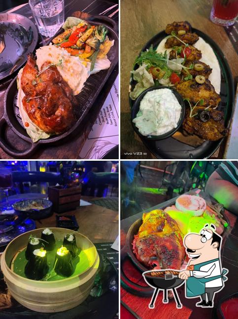 Warehouse Cafe provides meat meals