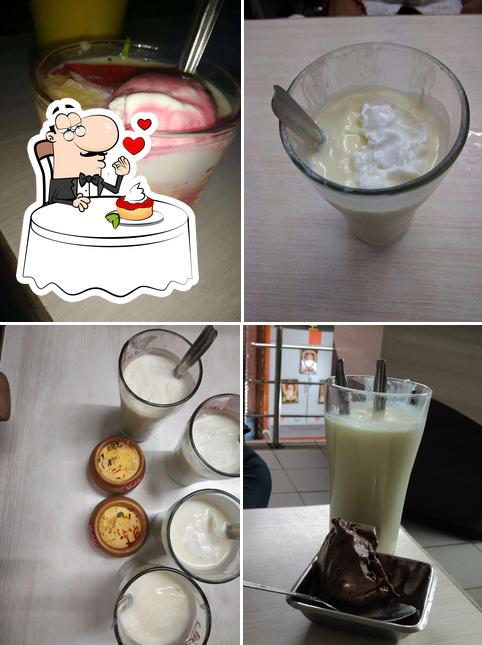 Don’t forget to order a dessert at Ghamandi Lassi