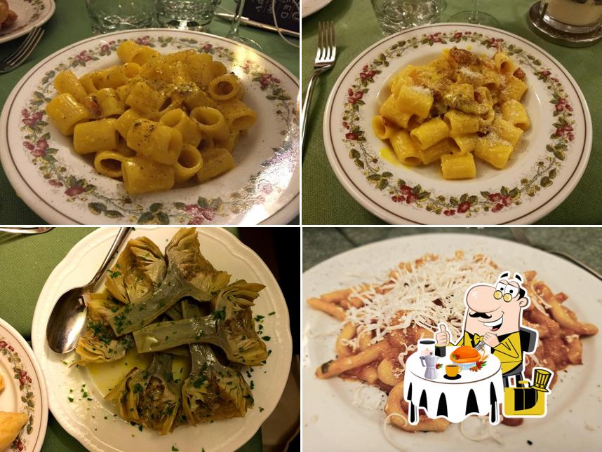 Platti al Hostaria Da Pietro