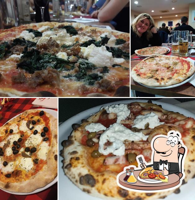 Scegli tra le svariate varianti di pizza
