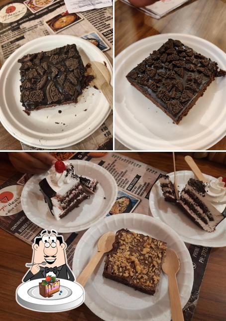 Chocolate cake at 7th Heaven Tezpur