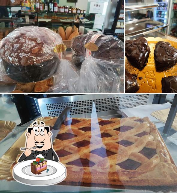 Torta al cioccolato al Caffetteria del Borgo