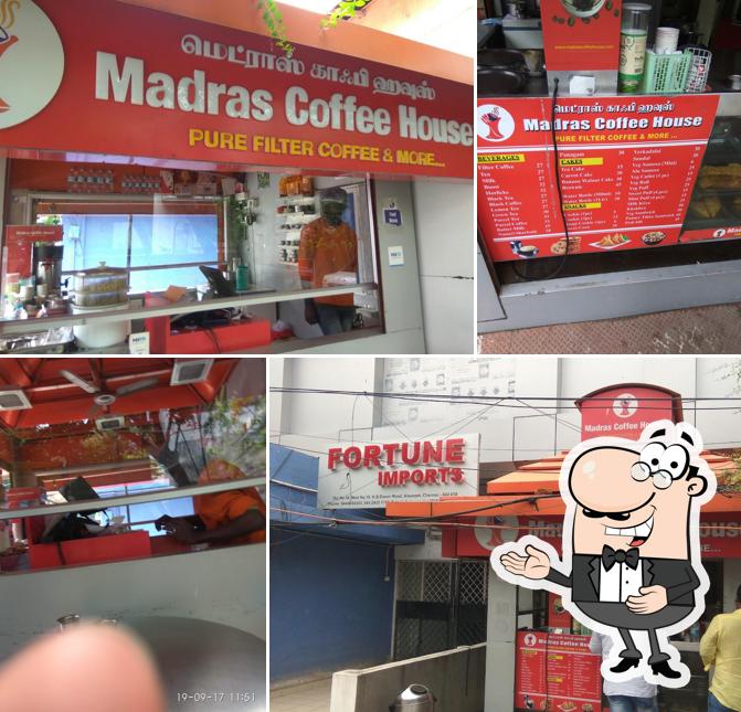 Look at the photo of Madras Coffee house