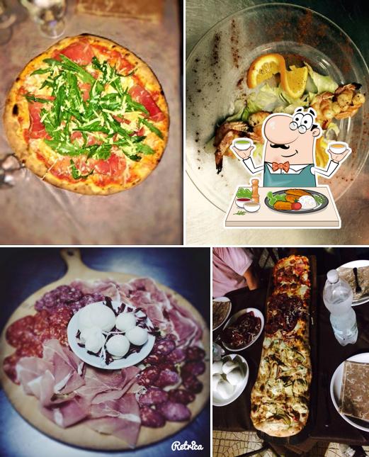 Cibo al DES AMIS Pizza - Restaurant - B&B