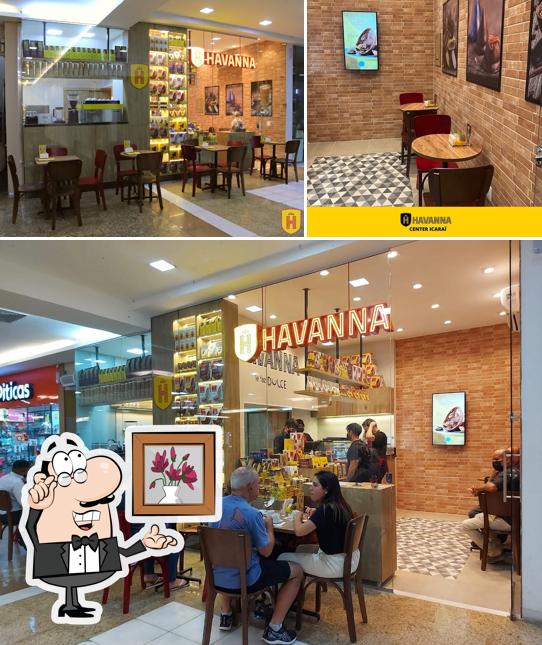 O interior do Havanna