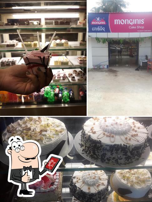 Look at the picture of Monginis Cake Shop