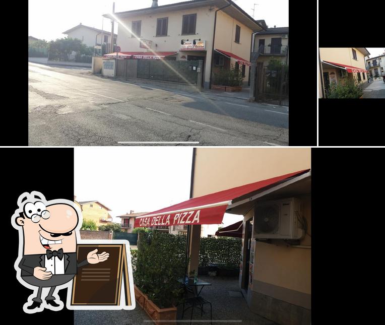 Gli esterni di Casa della Pizza