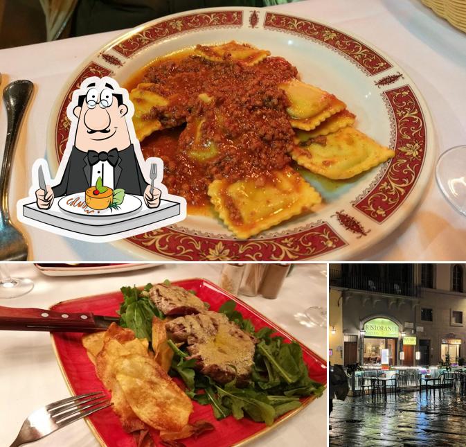 Cibo al Ristorante il Bargello