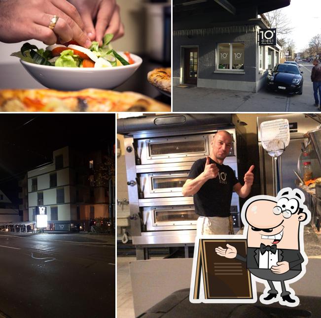 Gli esterni di dieci Pizza Kurier Winterthur