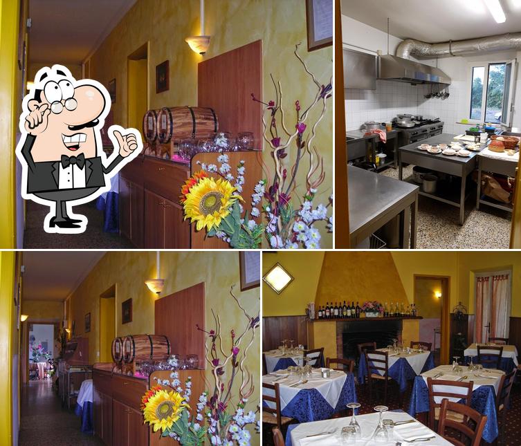 Dai un'occhiata agli interni di Antica Trattoria Bei