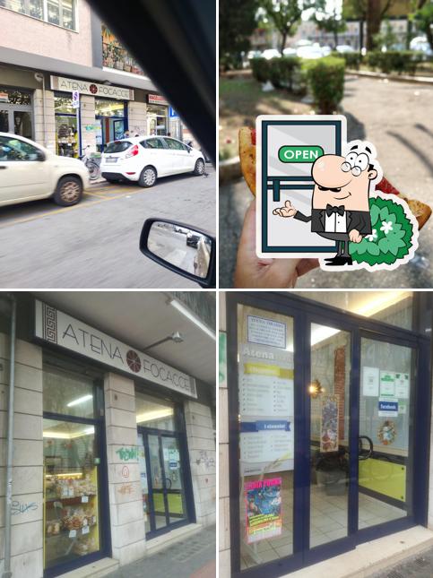 Gli esterni di Atena Focacce