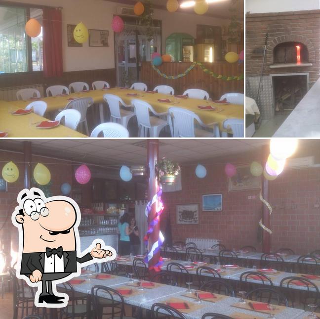 Gli interni di Bar Ristorante Pizzeria La Racchetta