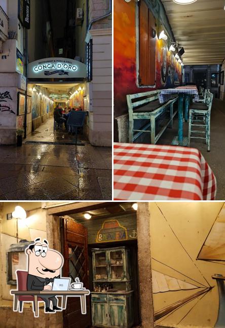 Dai un'occhiata agli interni di Conca d'oro