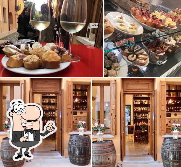 Enoteca Bar Italia si caratterizza per la interni e cibo