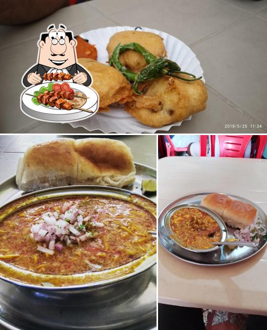 Food at Hotel Mauli Krupa