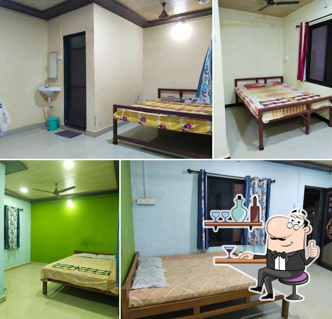 The interior of Hotel Shree Swami Samarth