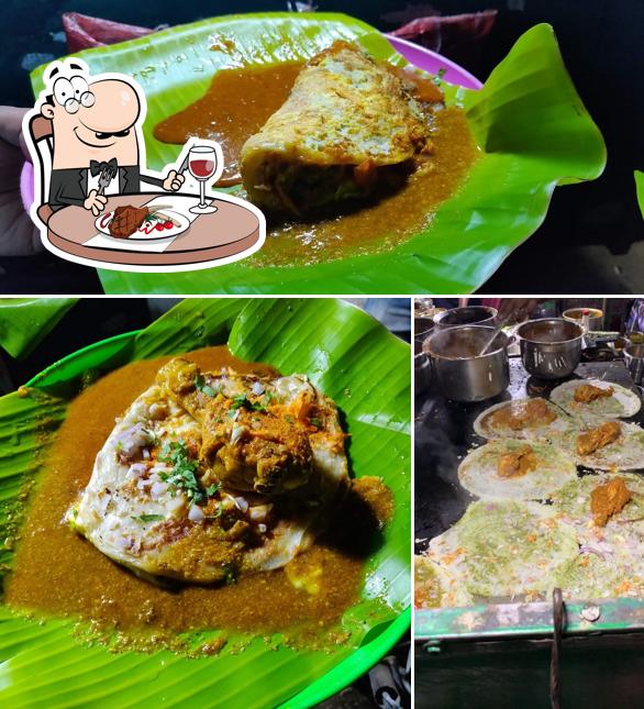 Try out meat dishes at Kabali Dosai Kadai