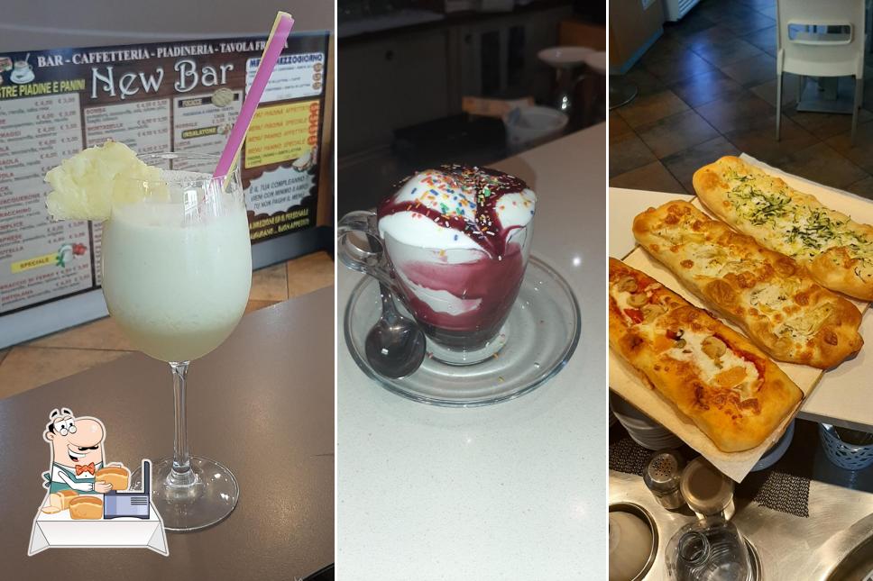 Pane all'aglio al New Bar