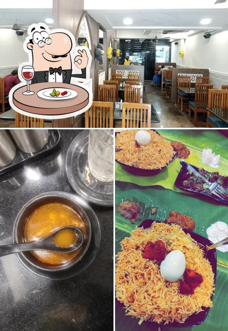 Among various things one can find food and interior at Nikaa Briyani ( NewBustand Salem )