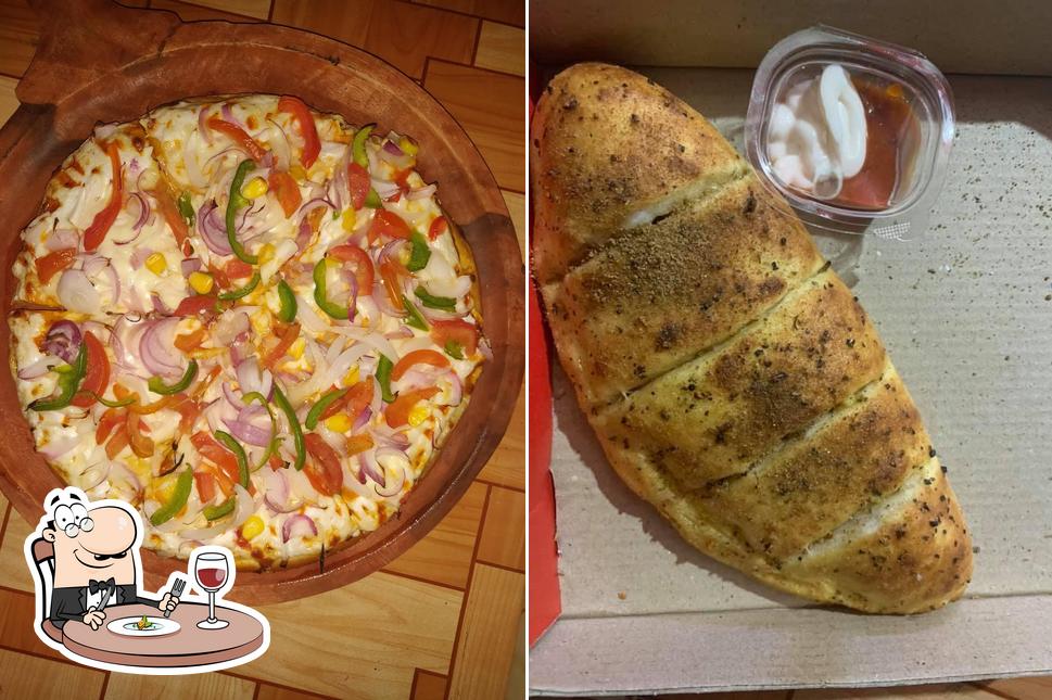 Food at Pizza Brown