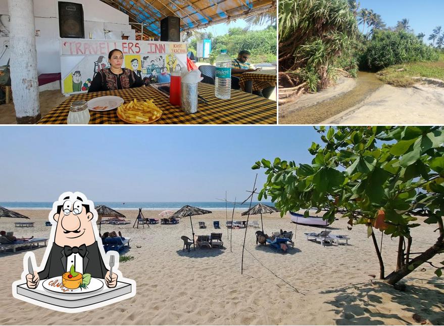 Check out the image showing food and exterior at Shack у Касима