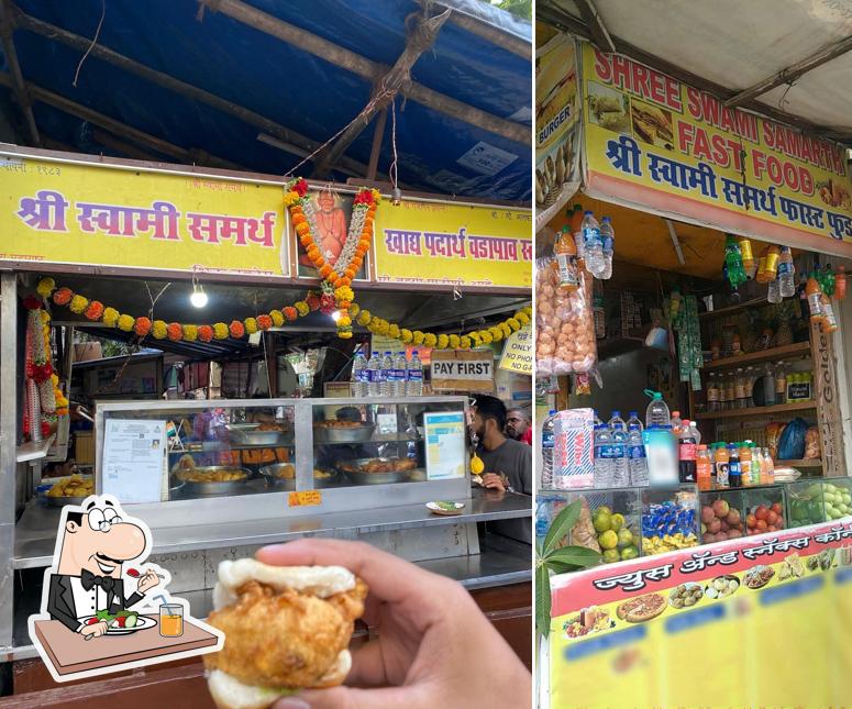 Food at Shri Swami Samarth Vada Pav Stall