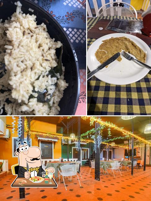 The restaurant's food and interior