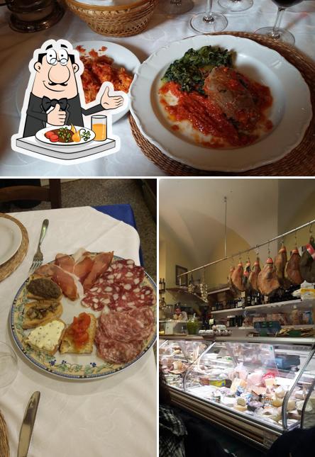 Cibo al Trattoria Mazzoni