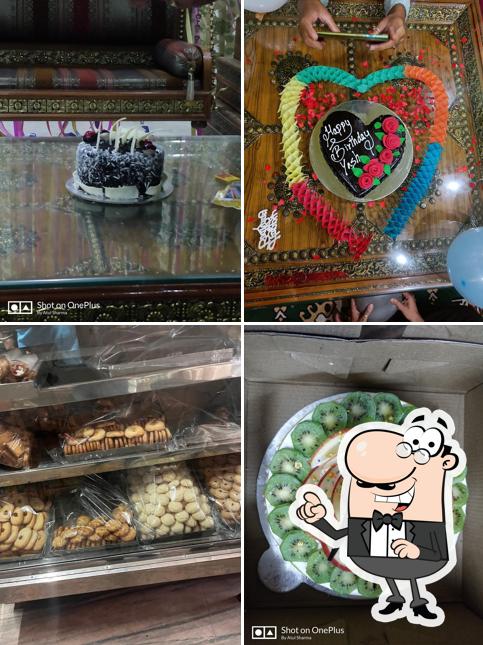 The interior of Sharma Bakery