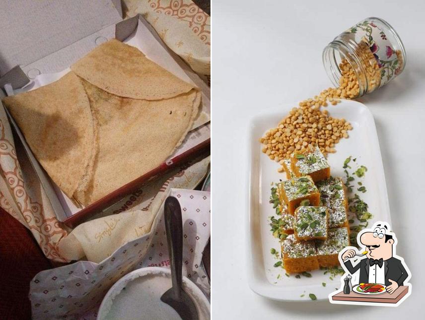 Food at Singla's Sweets Bakery & Restaurant