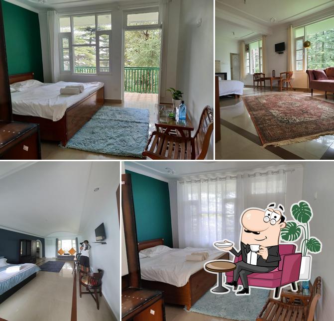 Take a seat at one of the tables at The Cocoon Project