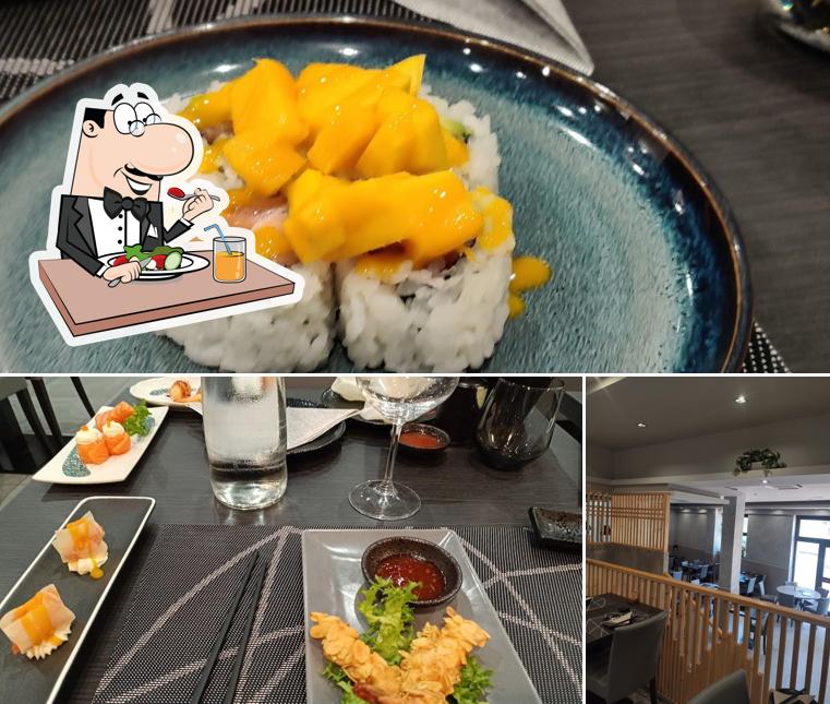 La immagine di cibo e interni da Fukuro Sushi