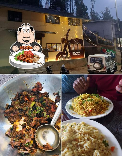 Malabar Restaurant is distinguished by food and blackboard