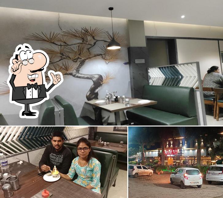 Among various things one can find interior and exterior at Hotel Matoshree Family Restaurant