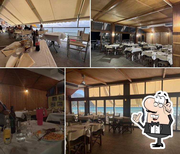 Gli interni di Osteria Delle 7 Pance