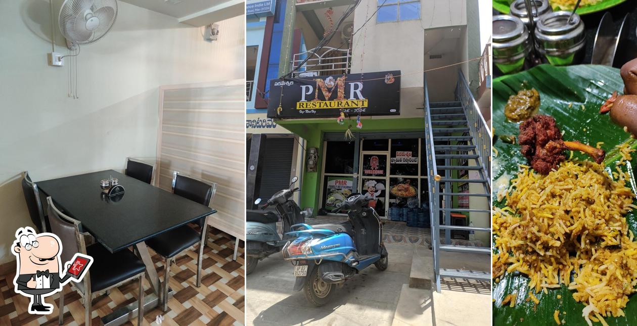 The exterior of PMR Restaurant