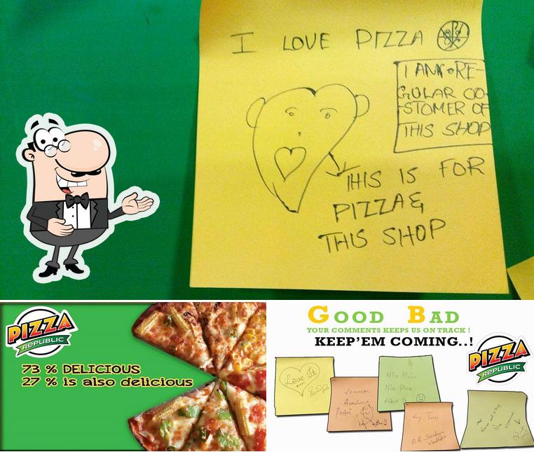 Here's a photo of Pizza Republic