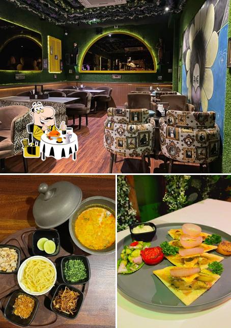 The photo of Jannat Lounge & Bar’s food and interior