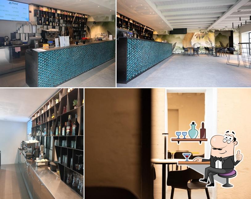 Gli interni di Muur - Gelateria, Bar, Osteria