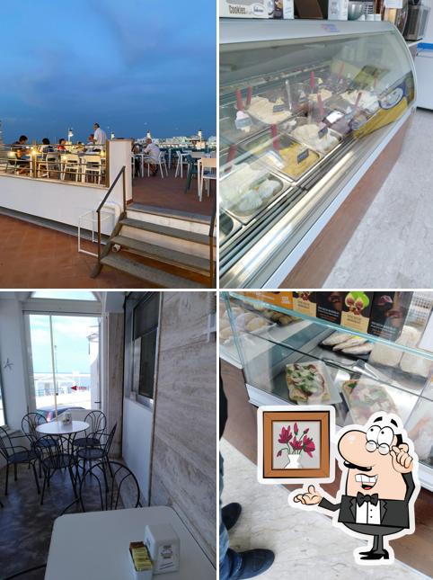 Gli interni di Miramare - Bar Gelateria